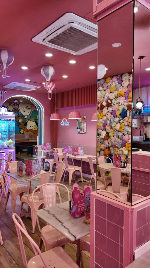 El interior de Kawaii Café