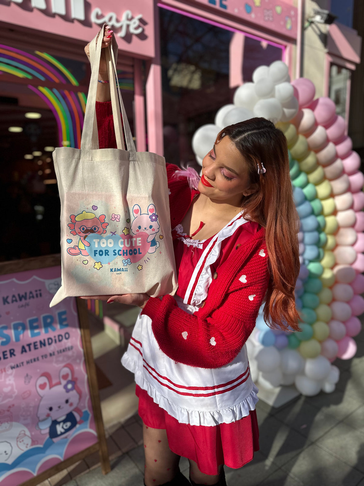 Tote bag + Diadema Pompina