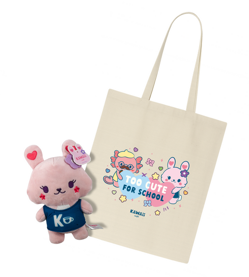 Tote bag + Peluche Pompina